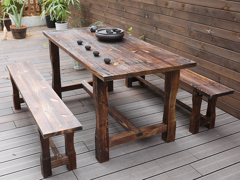 戶外木桌椅