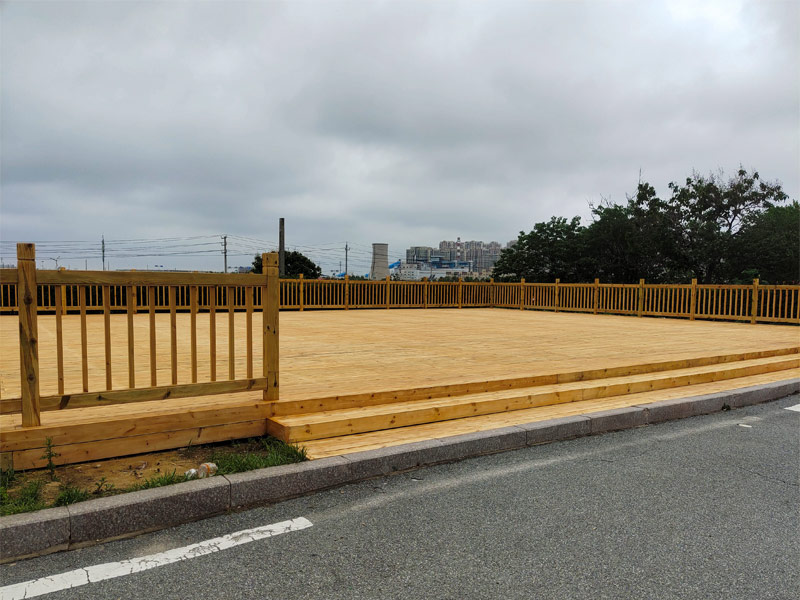 木棧道親水平臺